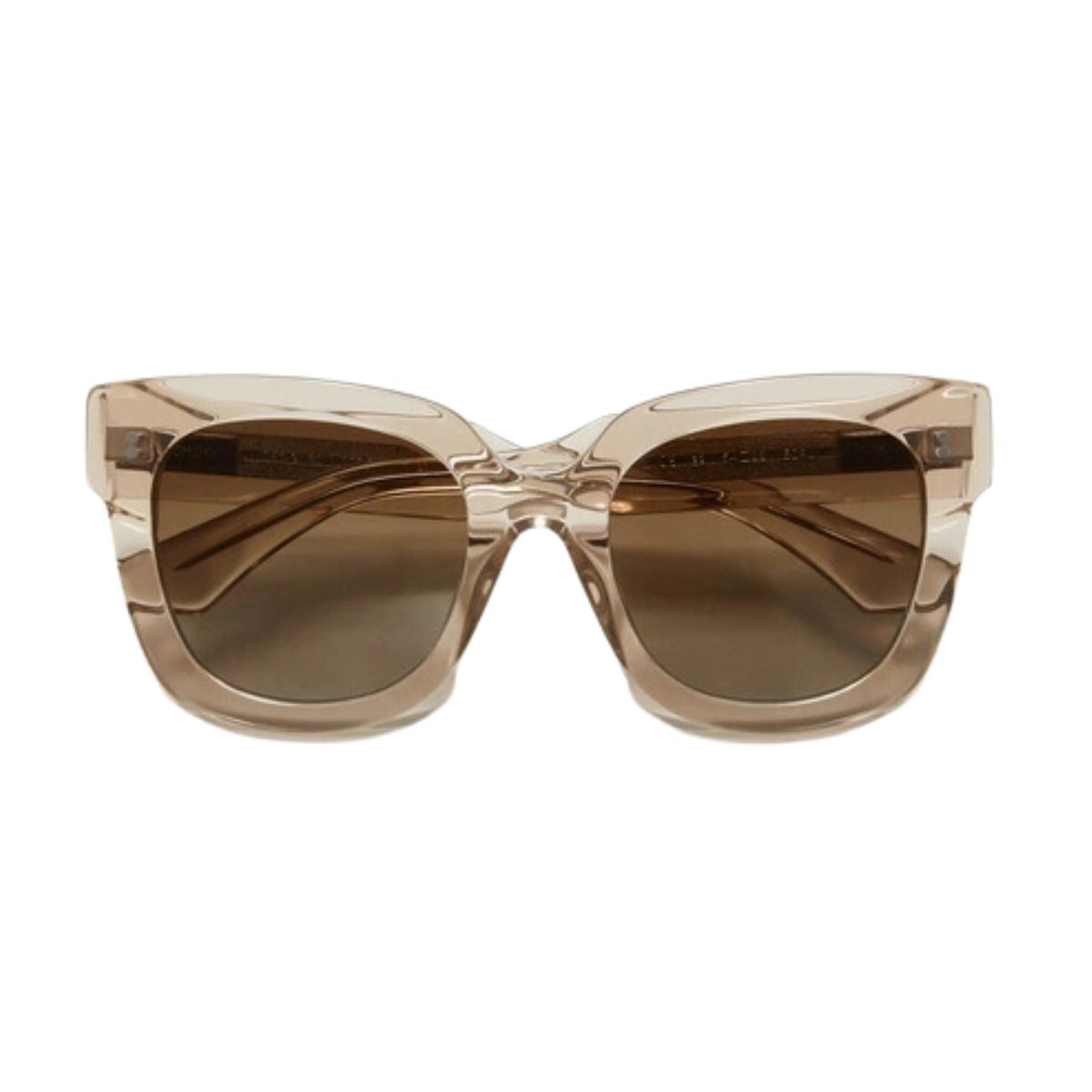 "Elegant Chimi Core 08 Ecru sunglasses for women, durable and lightweight, shop at Optorium."
