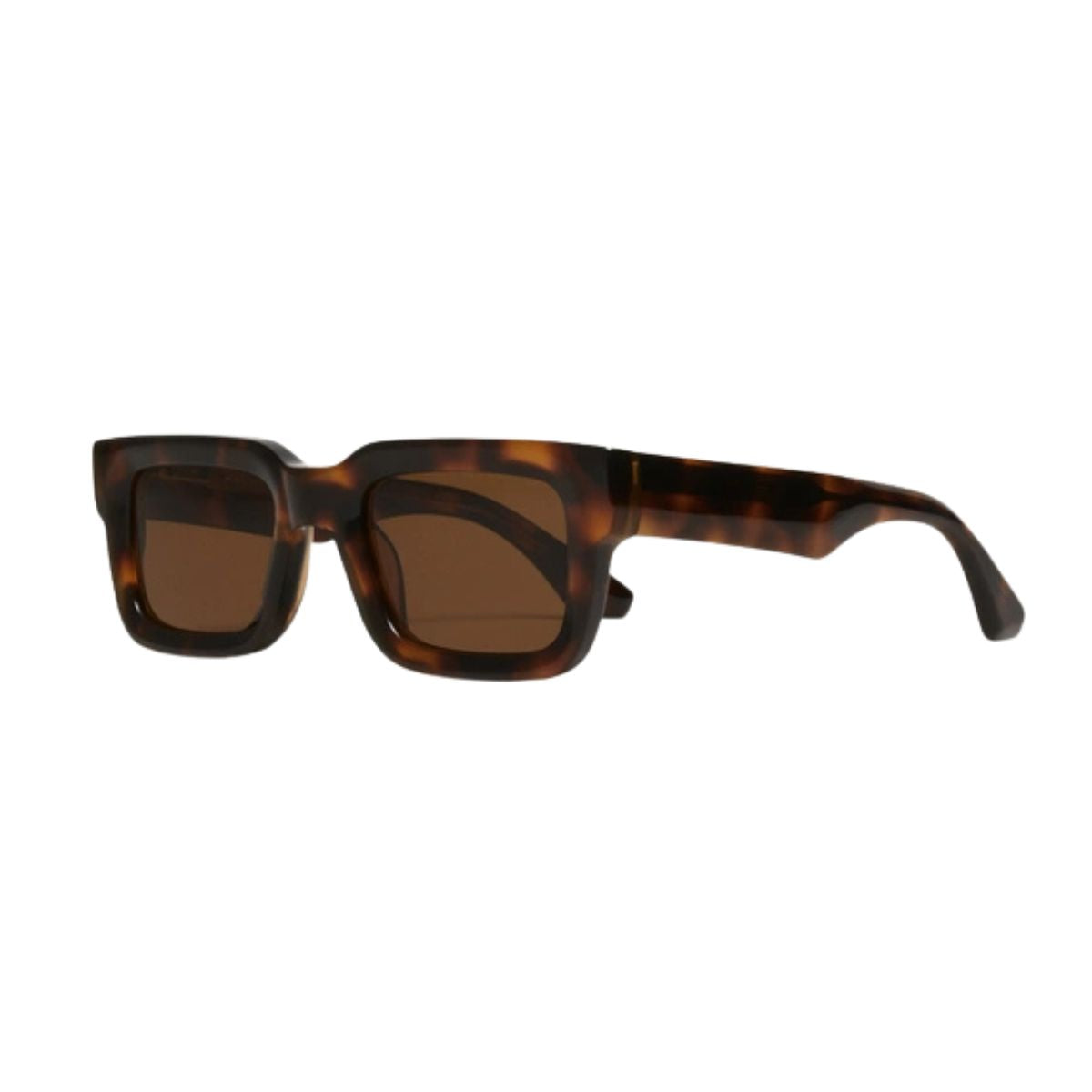 "Chimi 05 tortoise rectangle sunglasses for men, available online at Optorium."