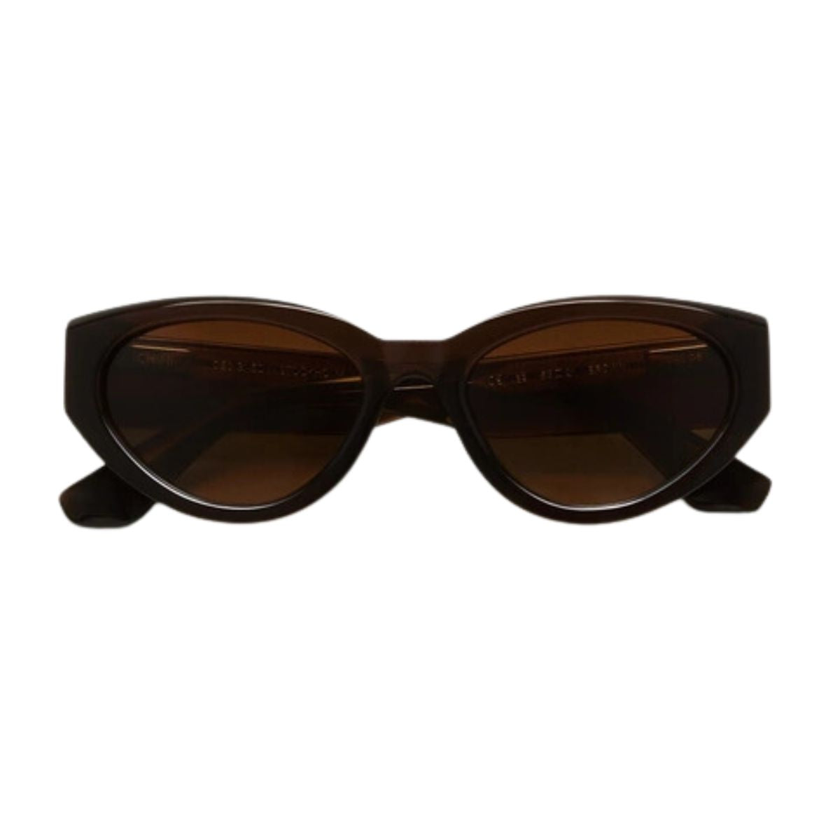 "Stylish Chimi 06 brown sunglasses with lightweight acetate frame, shop online at Optorium."