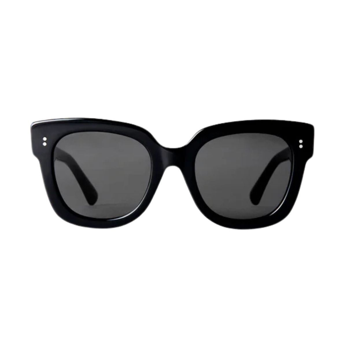 "Stylish Chimi 08 black sunglasses with lightweight acetate frame, shop online at Optorium."