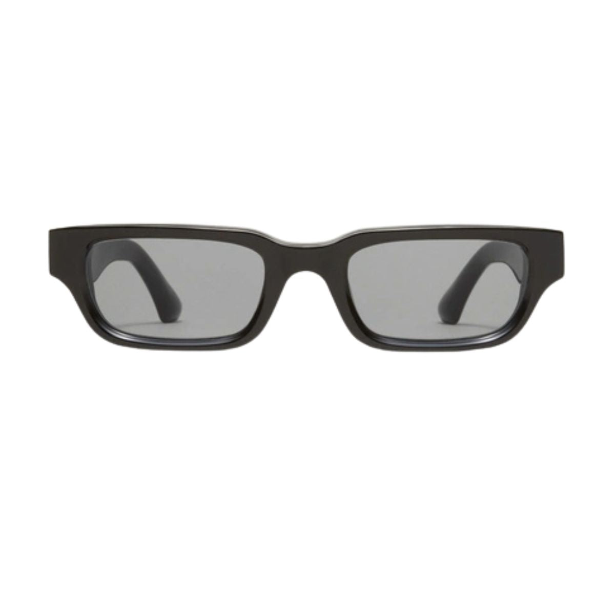 "Chimi 10 black sunglasses for men and women, available online at Optorium."