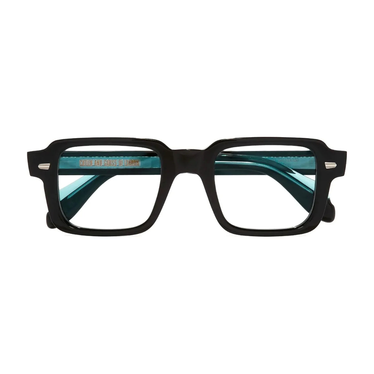 Cutler & Gross glasses CGOP 1393 05 unisex designer eyeglasses with vintage-inspired square frames, handcrafted details, and premium lens quality – Optorium.