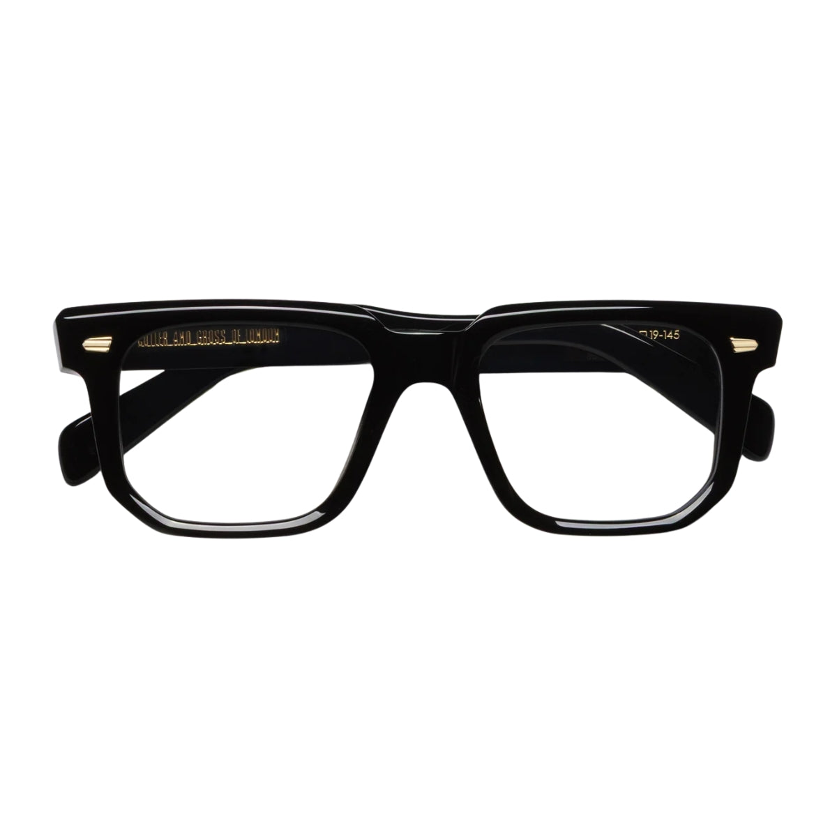 Handcrafted  unisex Cutler & Gross eyeglassesCGOP 1410 01 with luxury finish, premium comfort fit, and versatile style – Optorium