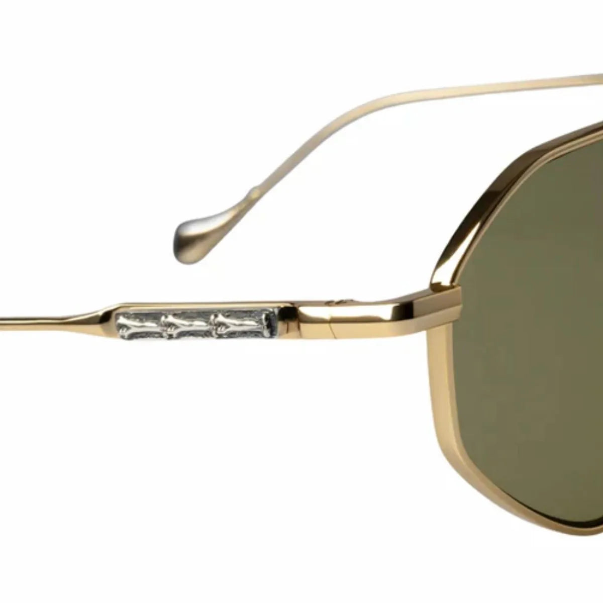 Explore the Cutler & Gross x The Great Frog collection sunglasses with GFSN‑017‑03, luxury cutler and gross eyewear for men with green lenses and bold design – optorium.