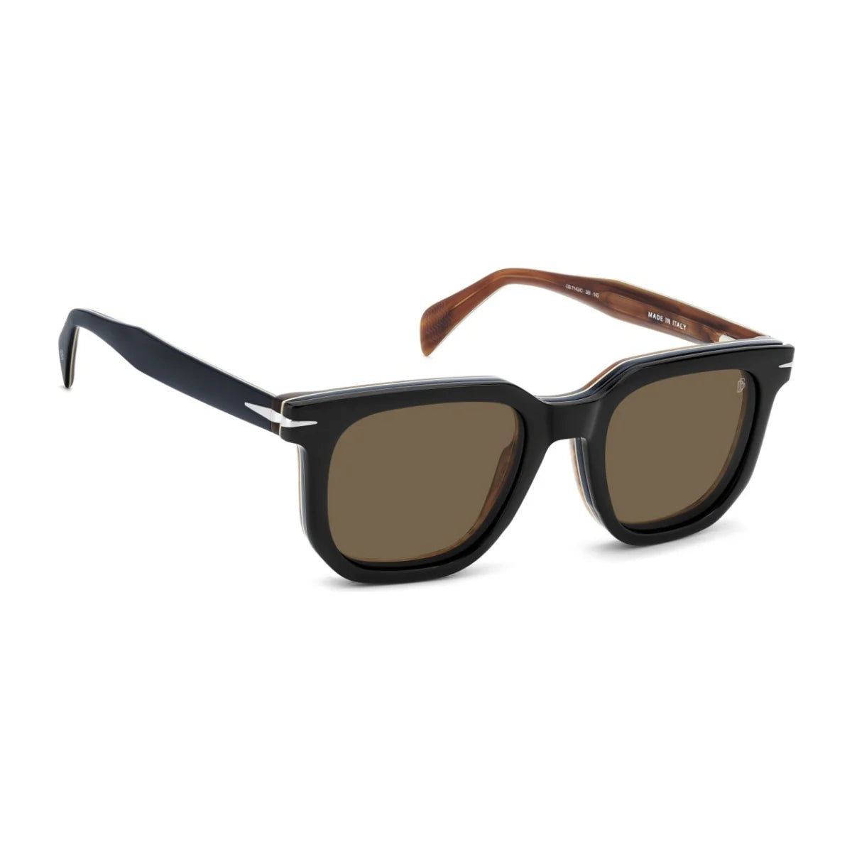 David Beckham unisex polaroid optical frame DB 7143/C 38I full-frame square premium eyewear – Optorium