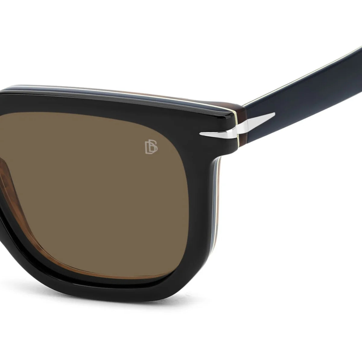 David Beckham full-frame square unisex polaroid optical frame DB 7143/C 38I authentic eyewear – Optorium