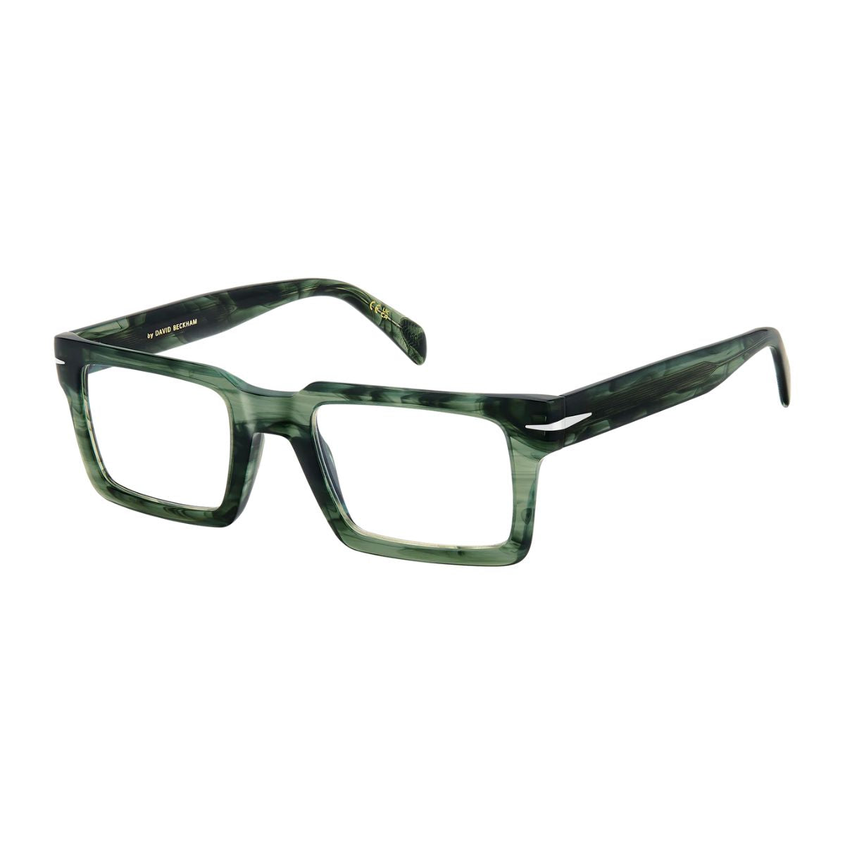 "Modern black rectangle David Beckham DB 7126 6AK frames for men | Optorium"