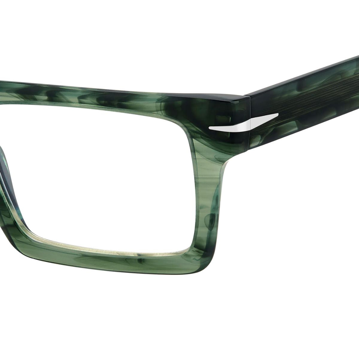 "David Beckham DB 7126 6AK black rectangle eyeglasses, sleek look | Optorium"