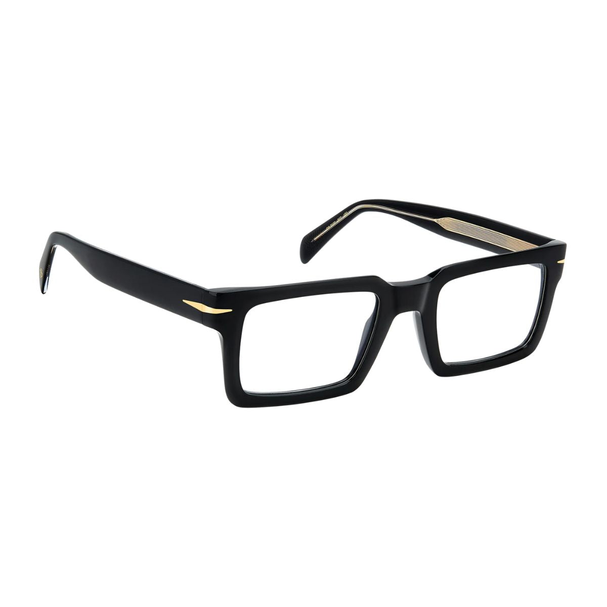 "Stylish DB 7126 KB7 black optical glasses with free shipping | Optorium"