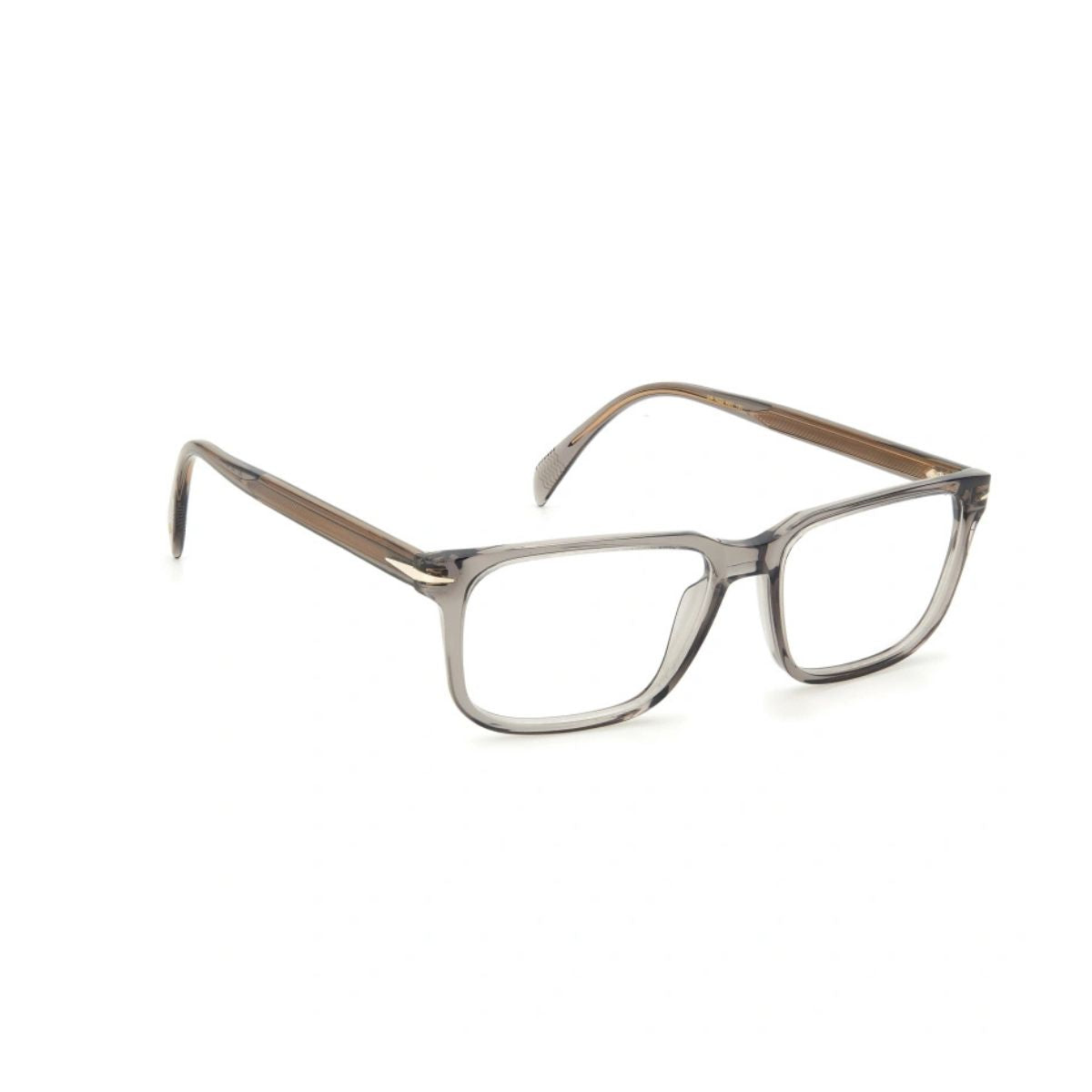 "Sleek square design & elegance define the David Beckham 1022 KB7 frame. Online at Optorium."