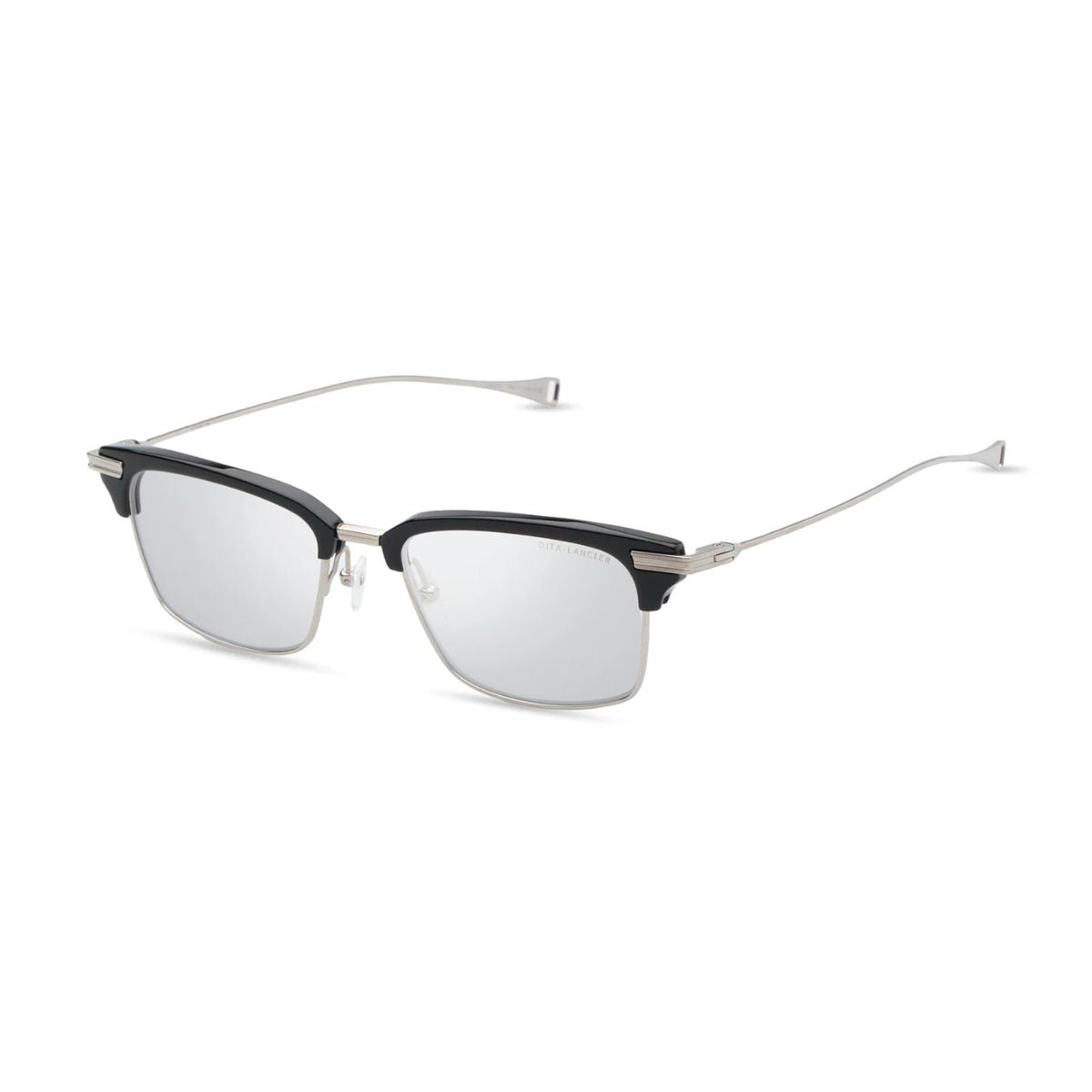 "Dita Lancer DLX439 A 02 eyeglasses, black-palladium titanium frame online at Optorium."
