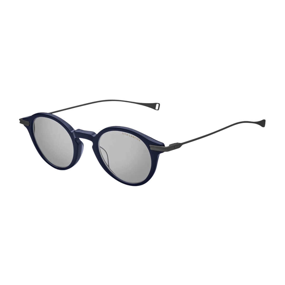 Stylish Dita Lancer DLX427-A-04 round prescription glasses frame for men and women at Optorium