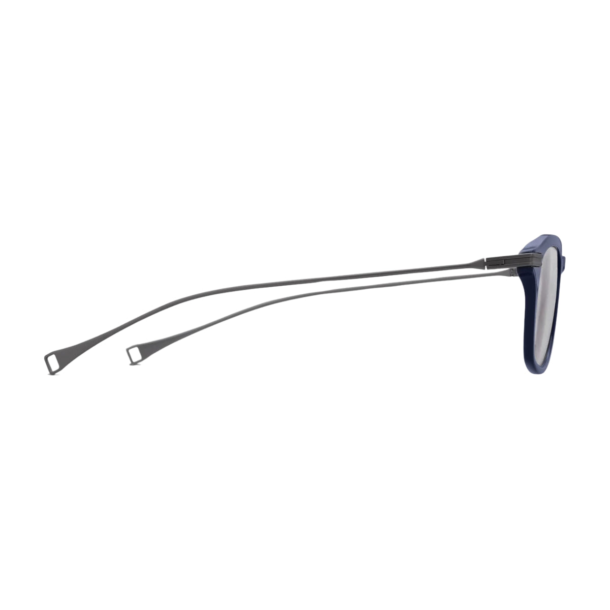 Square navy blue Dita Lancier DLX426-A-04 frame for men and women, sleek and durable, online at Optorium.