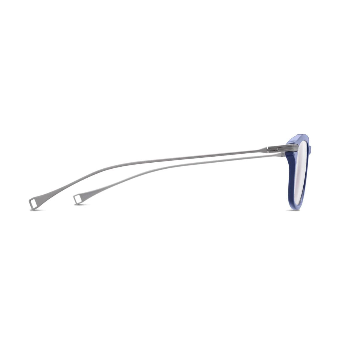 "Dita Lancier DLX426-A-04 frame, lightweight navy blue design with titanium details, online at Optorium."