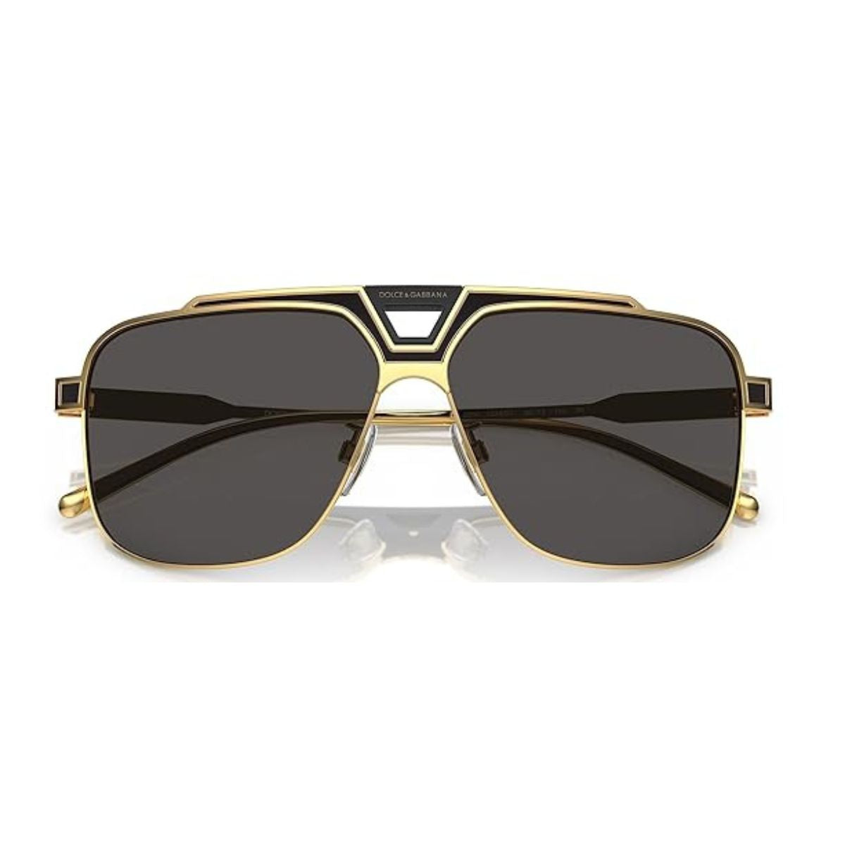 "Stylish Dolce & Gabbana DG 2256 1334/87 Gold Color Sunglass For Men's At Optorium"