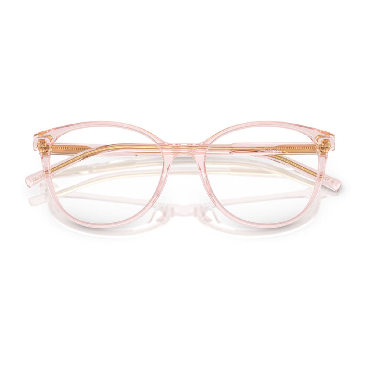 Dolce Gabbana eyewear presents the elegant DG 3425 3148 cat eye optical frame for women, a bold and trending fashion statement – optorium.