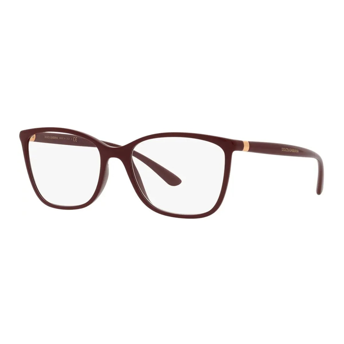 Luxury Dolce & Gabbana DG5026 3247 women’s eyeglasses, full-rim Red frame, stylish DG optical frames, premium Italian eyewear at Optorium.