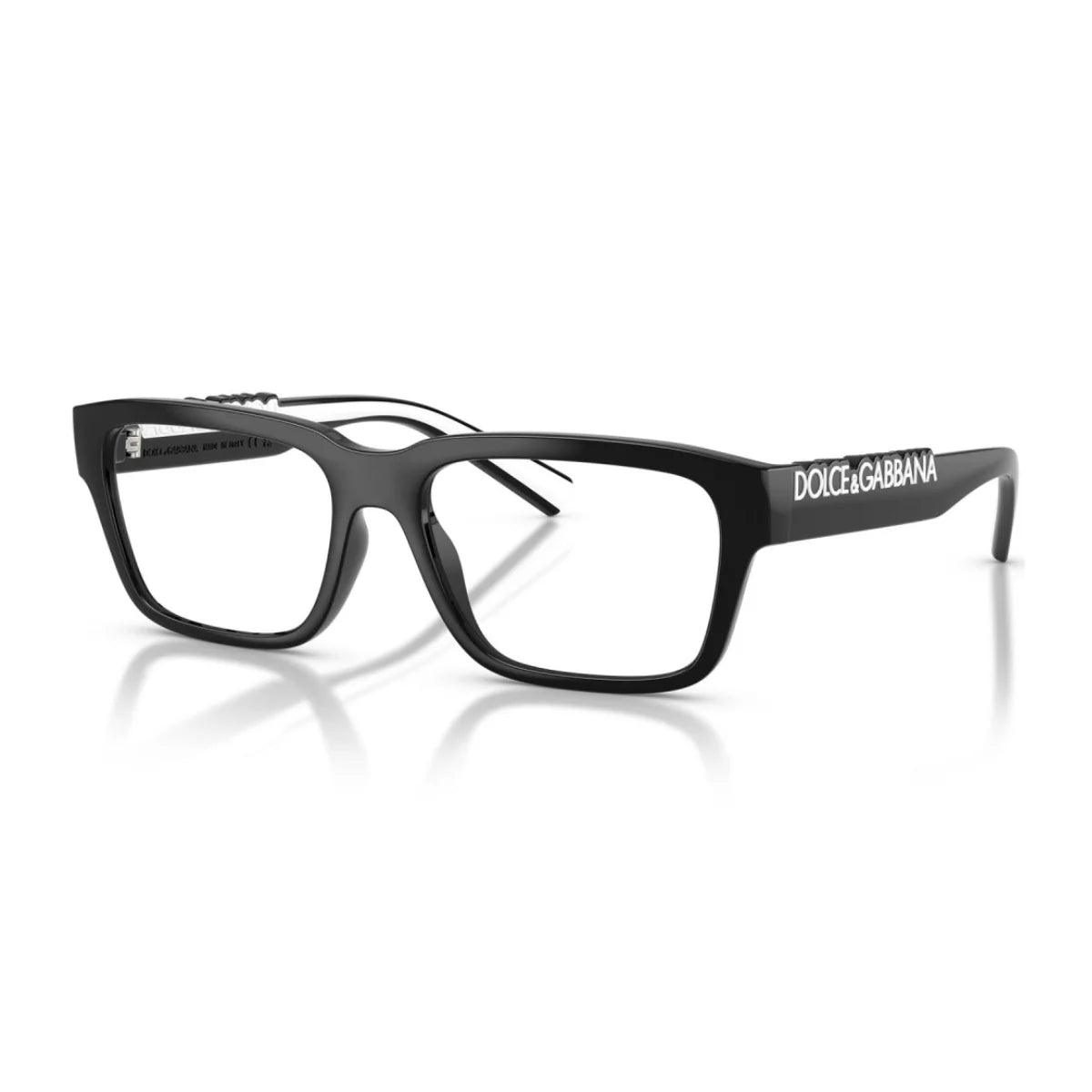 Dolce & Gabbana black designer eyeglasses for men and women DG5112 501 at Optorium
