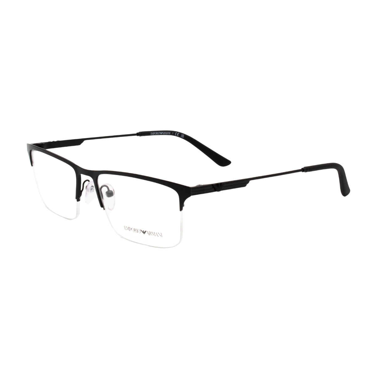 "Armani EA1177 3001 Prescription Eyeglasses – Half Rim Luxury Spectacles for Men & Women | Optorium"