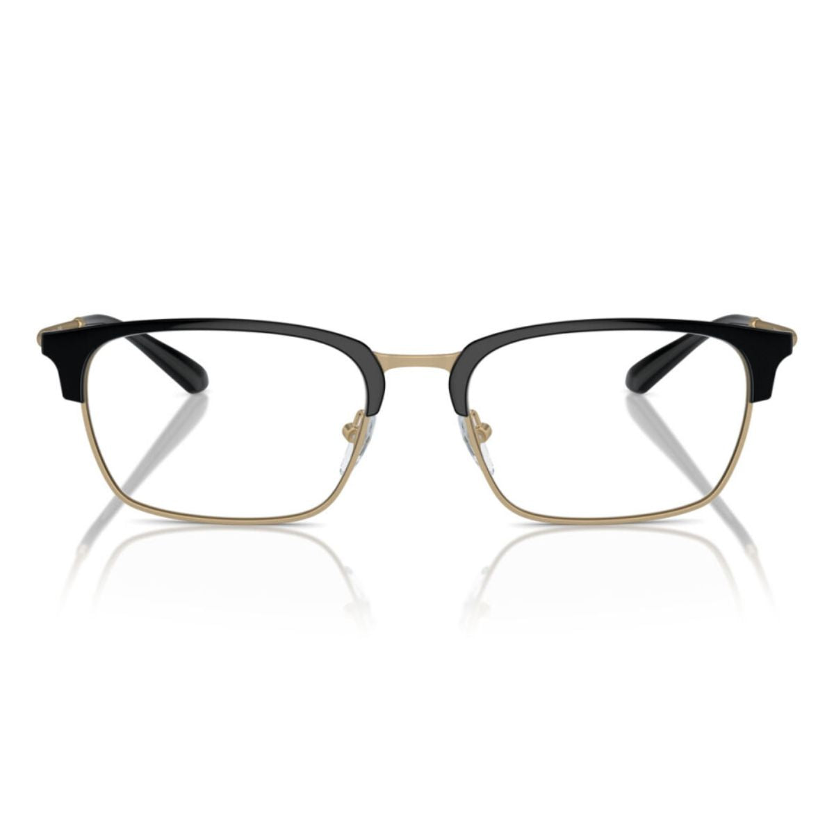 "Emporio Armani EA 3243 3002: Black & Pearl Gold Club Master eyewear for men | Optorium"