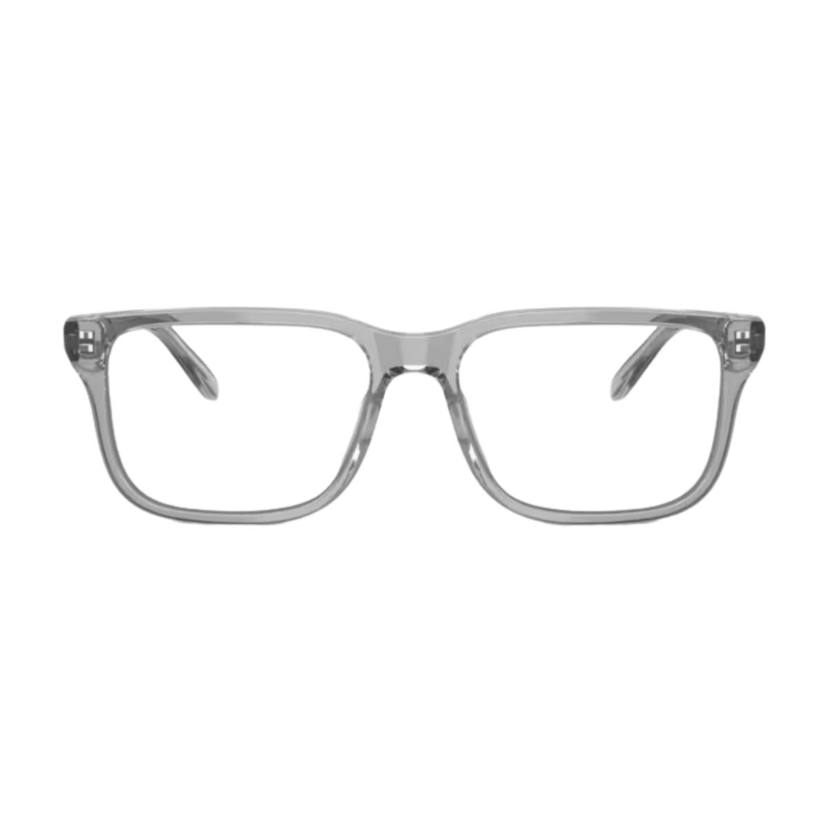 "Emporio Armani EA 3250U 6202U grey transparent frame available online at Optorium."
