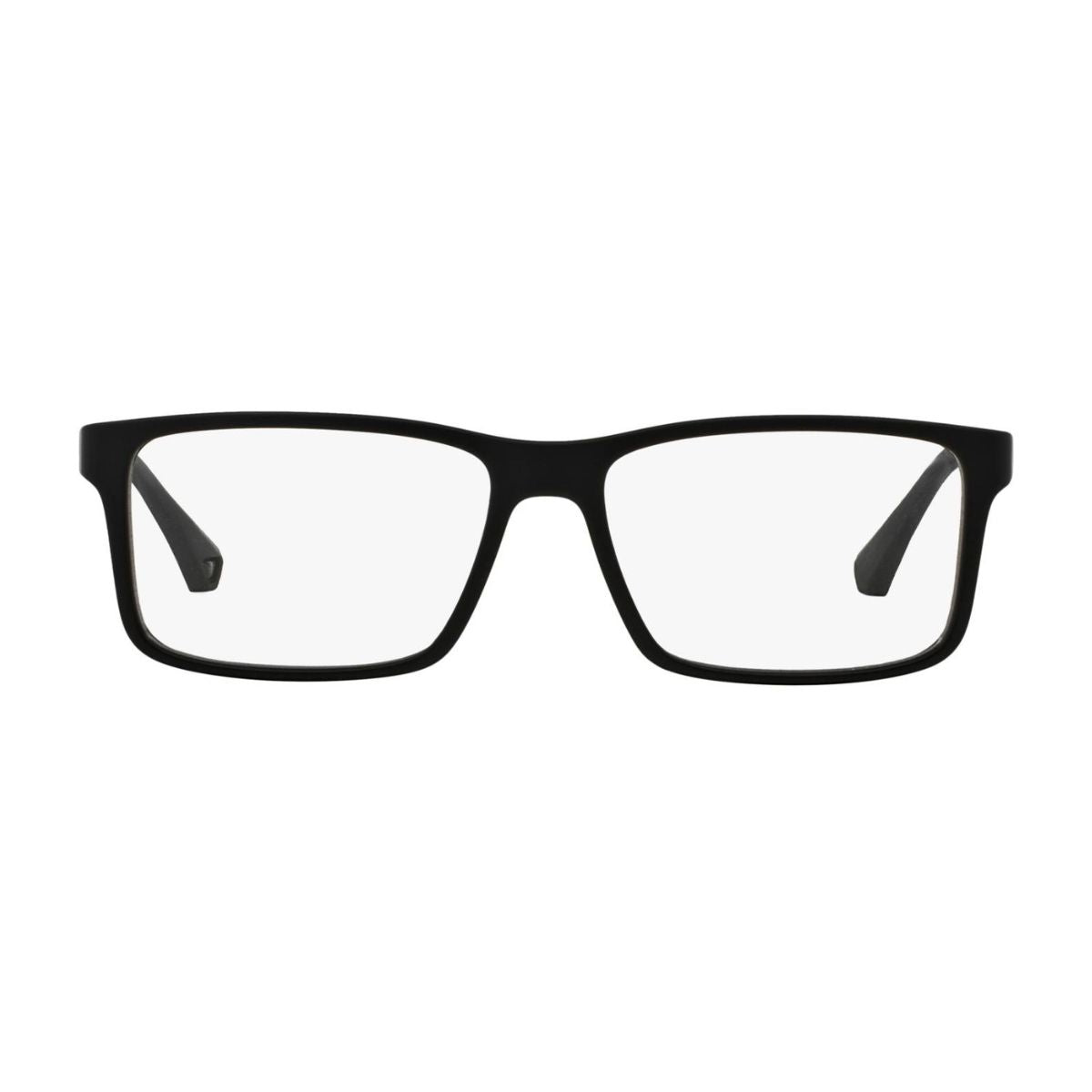 "Buy Emporio Armani 3038 5063 Black Eyeglasses Frame For Men's At Optorium"