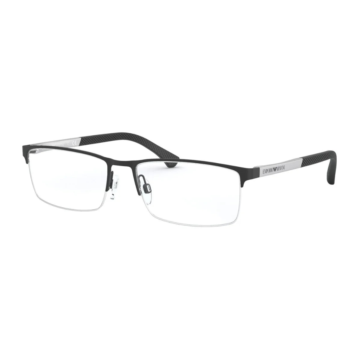 Premium Men’s Emporio Armani EA 1041 3094  half rim rectangle optical glasses - Optorium