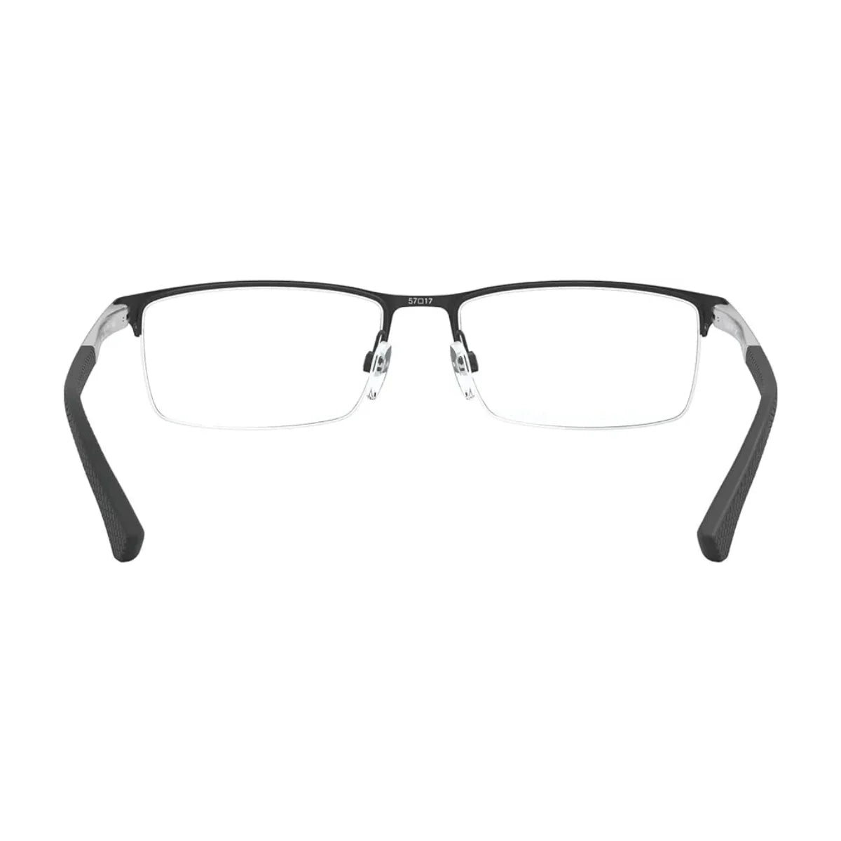 Authentic Emporio Armani EA 1041 3094 rectangle half rim eyeglasses for men at Optorium