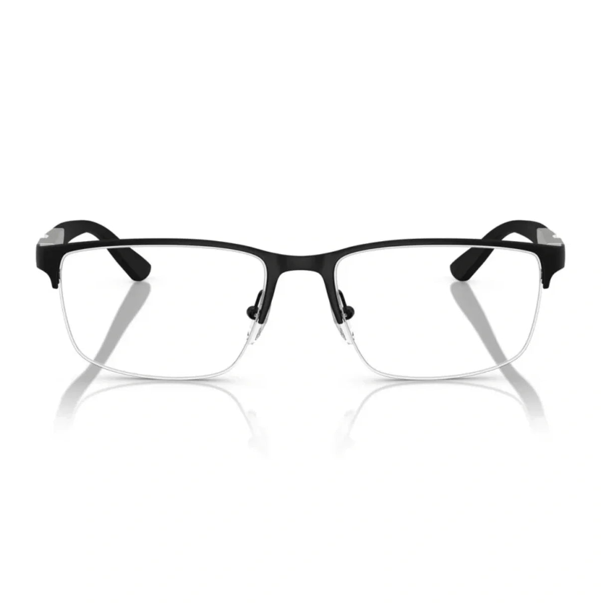 Emporio Armani black rectangle optical glasses for men EA 1164 3001, stylish Armani eyewear available at Optorium