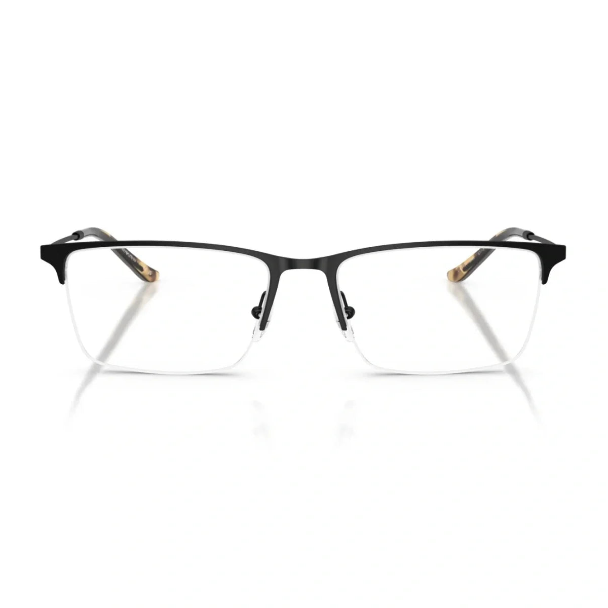 stylish Emporio Armani  black rectangle optical glasses for men EA 1171 3001. Shop Armani eyewear at Optorium