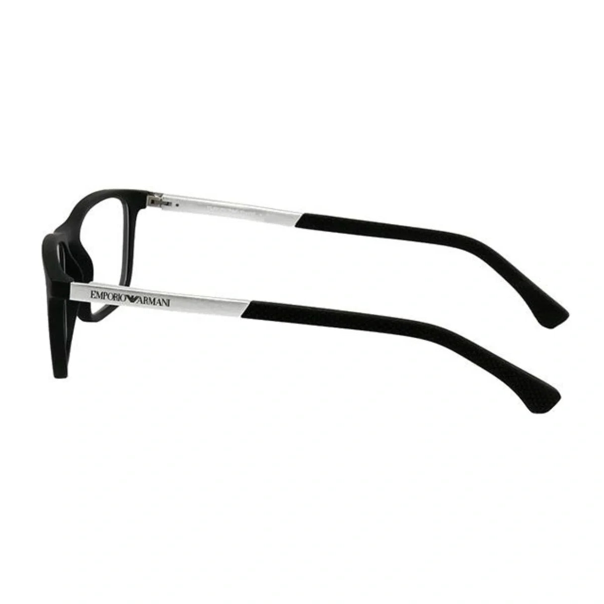 Stylish Emporio Armani eyeglasses EA 3069 5063 acetate black rectangle eyewear for men at Optorium