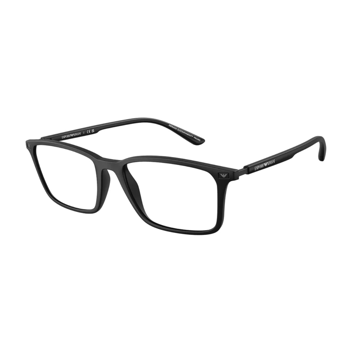 Authentic Emporio Armani EA 3237 5001 men’s acetate optical glasses full frame. Order Armani eyewear at Optorium