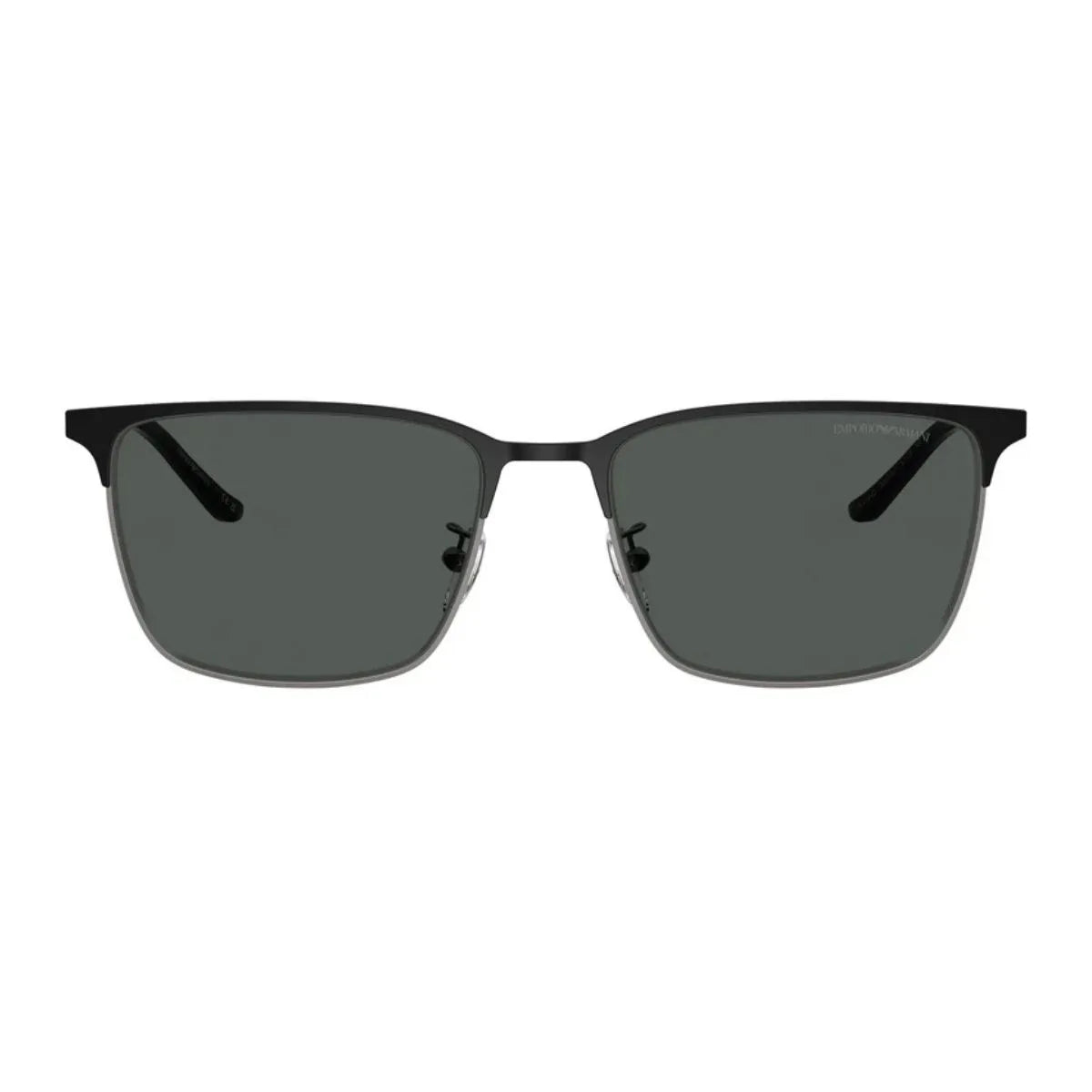 Trendy Emporio Armani Sunglass EA 2164D 3001/87 for men, stylish black color square sunglasses with UV protection. Premium Emporio Armani eyewear collection India at Optorium.