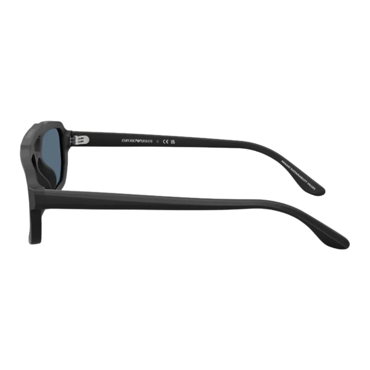 Buy Emporio Armani sunglasses men black color EA 4240U 501787. Stylish Emporio Armani UV protection sunglasses India, premium luxury eyewear for men online collection Optorium.