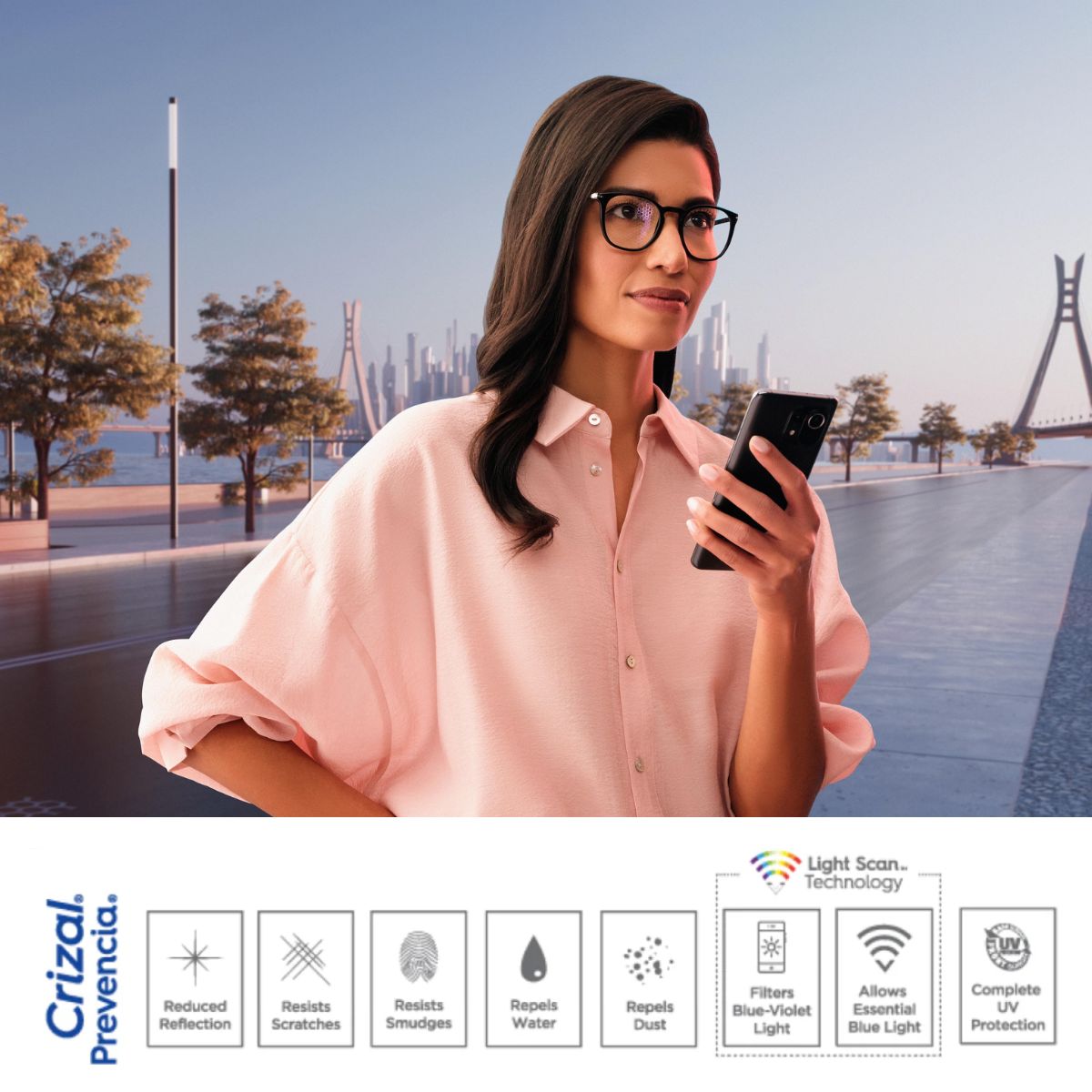 Crizal Single Vision Lens - Essilor