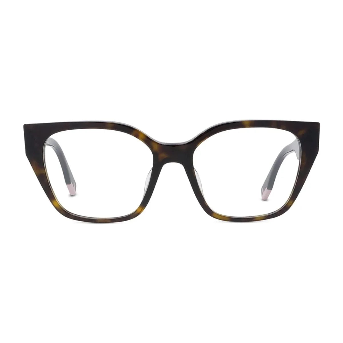 Fendi Frame FE50001L 052 Havana cat-eye fendi glasses with premium acetate design, stylish fendi eyeglasses and fashionable fendi frames for women at optorium