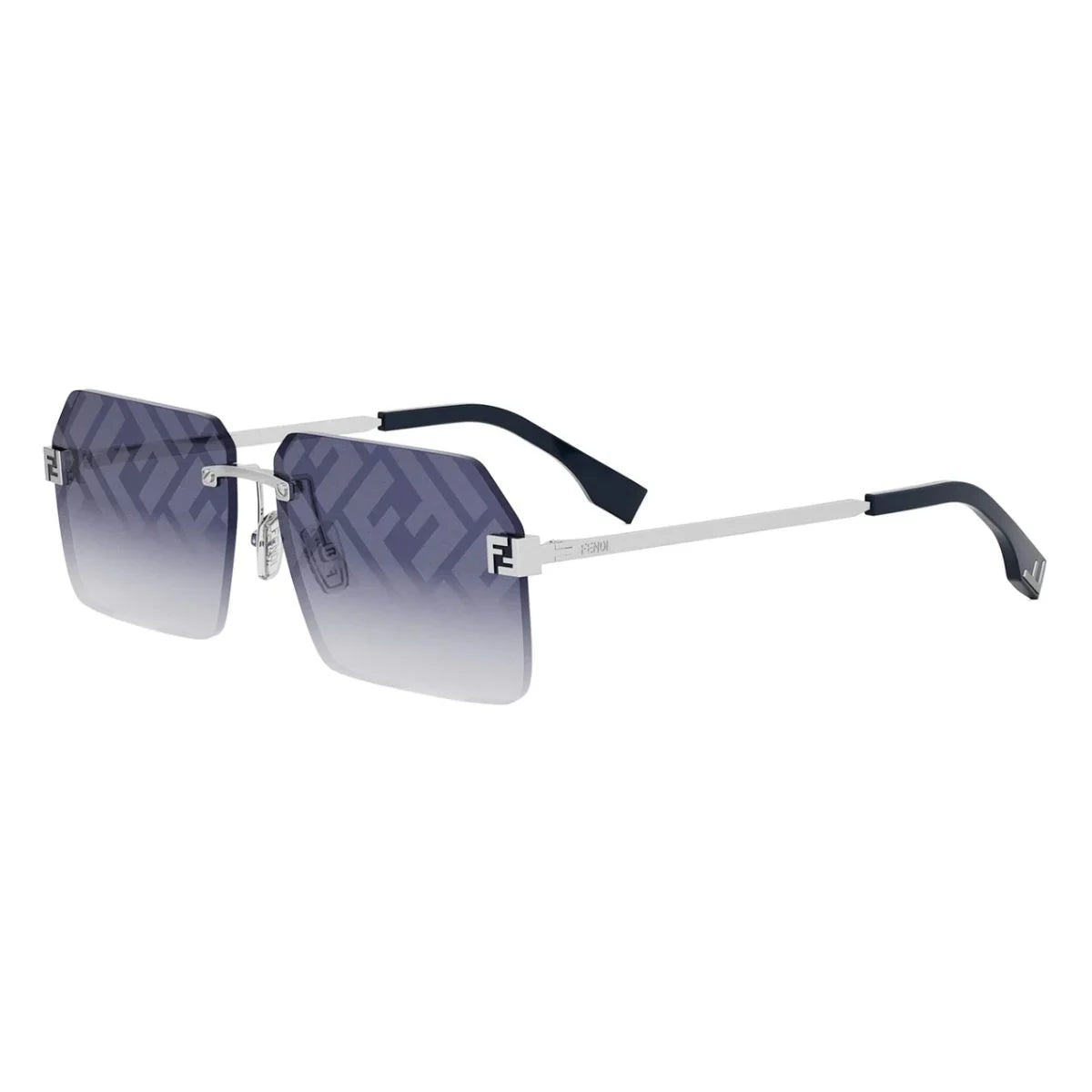 Trendy Fendi Sunglasses FE40043U 16W, rimless UV protection, stylish Fendi shades for men & women optorium.
