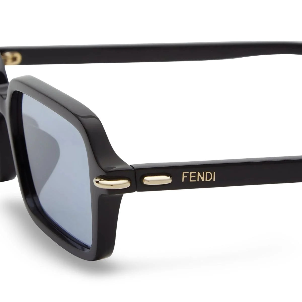 Trendy Fendi Sunglass women FE40174I 01X, black rectangle designer sunglasses for style-conscious women, authentic luxury eyewear optorium.