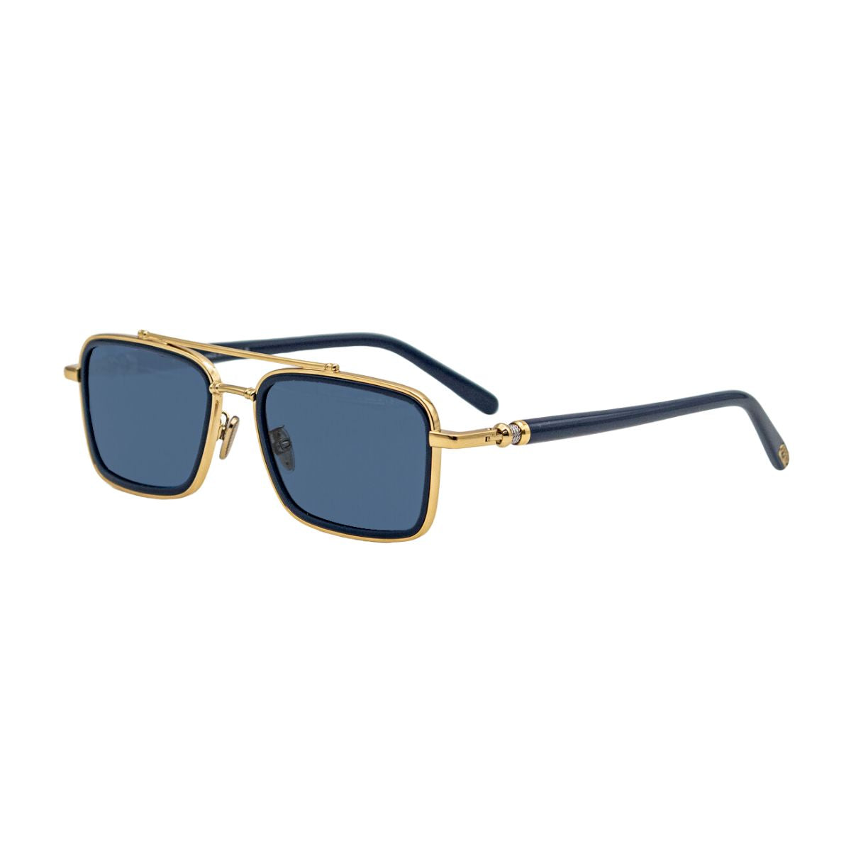 "Shop Fred FG40070U 30V gold frame sunglasses for men and women at Optorium."
