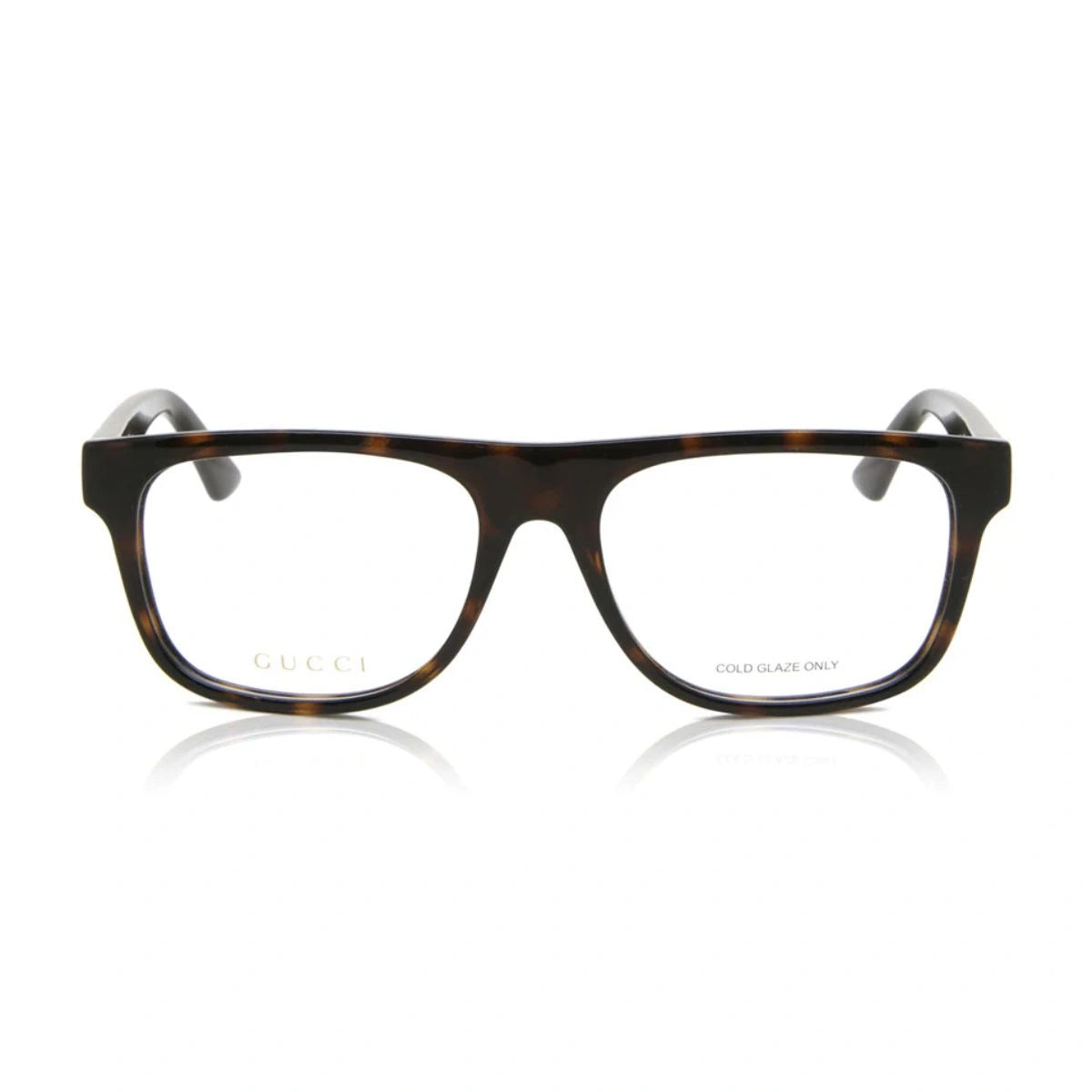 Gucci GG11170N 002 Havana square eyeglasses men style