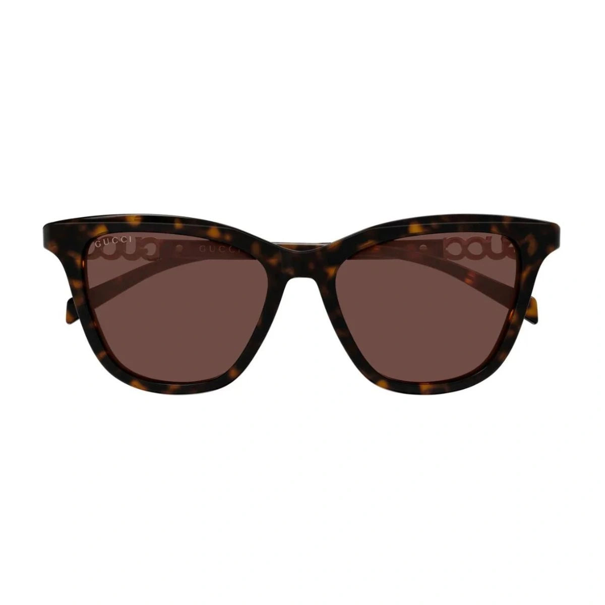 Gucci GG2032S 002 designer eyewear gold logo temple look