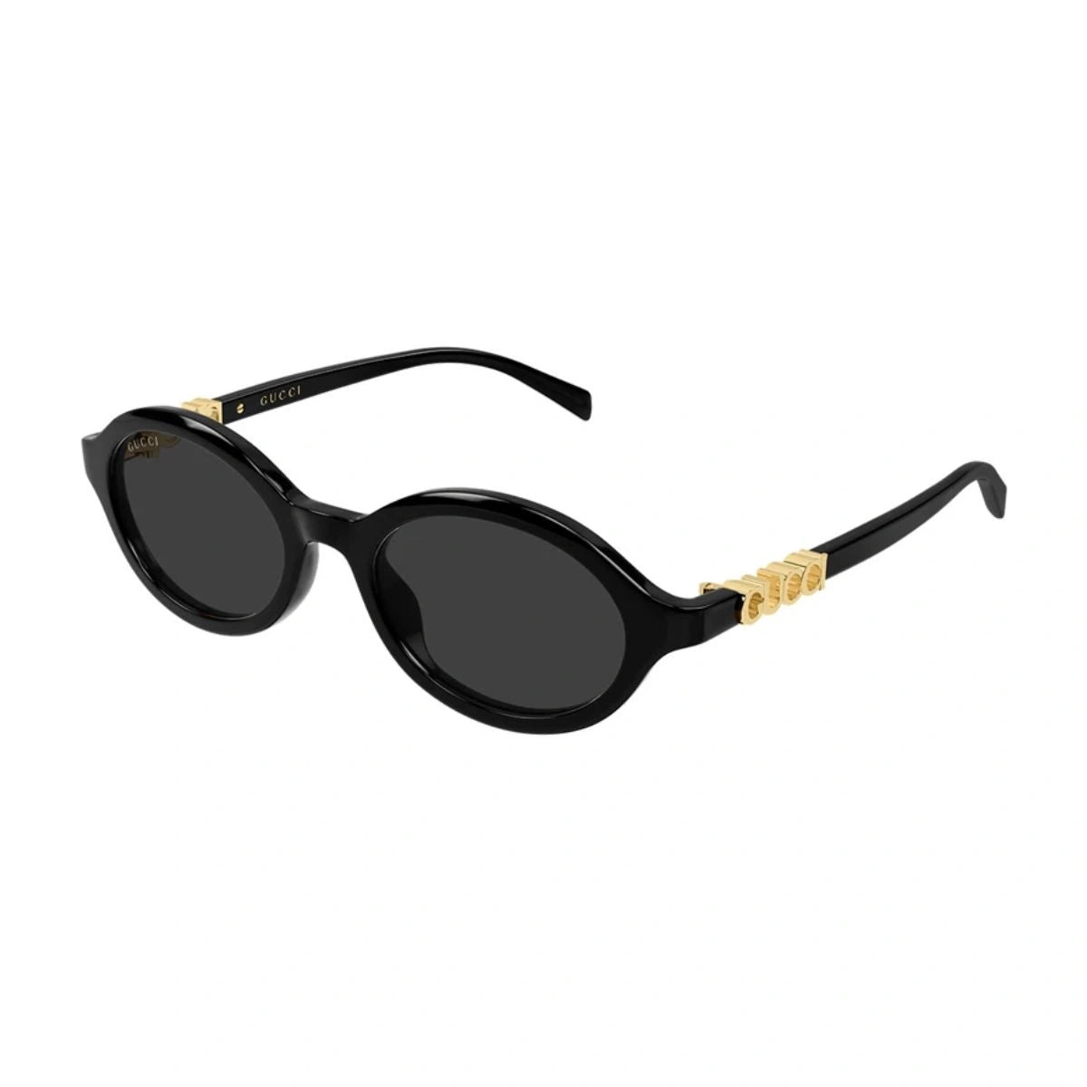 Buy Gucci GG2153S 001 trendy shades gold logo temple look