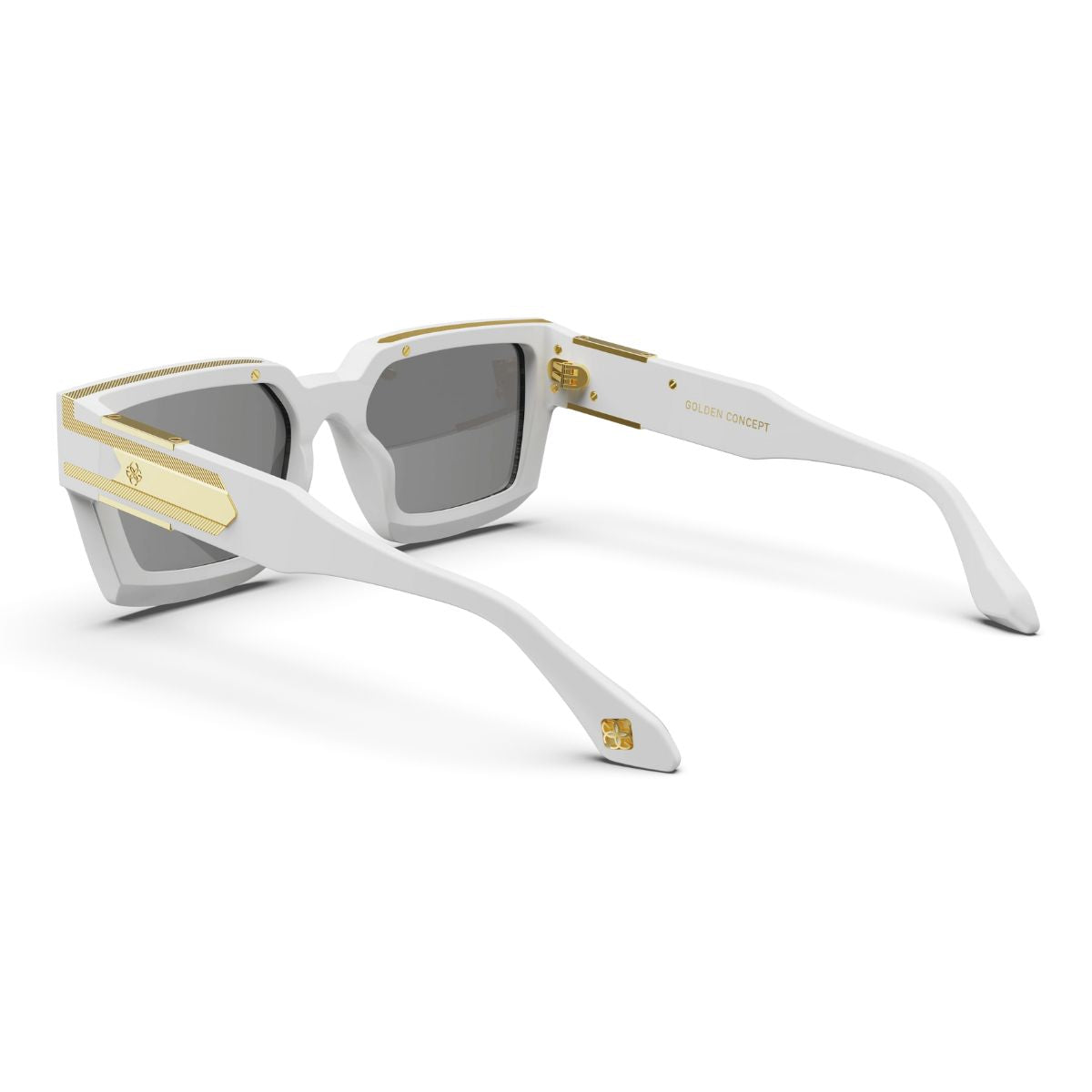 Golden Concept Sunglass Baller WHT