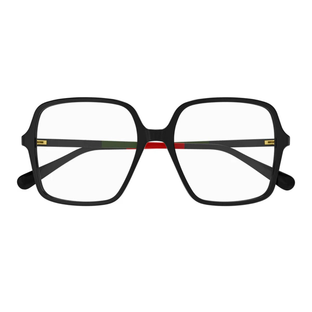 Gucci GG1003O 008 Black Square Frame – Stylish Optical Frame for Women – Available online at Optorium.