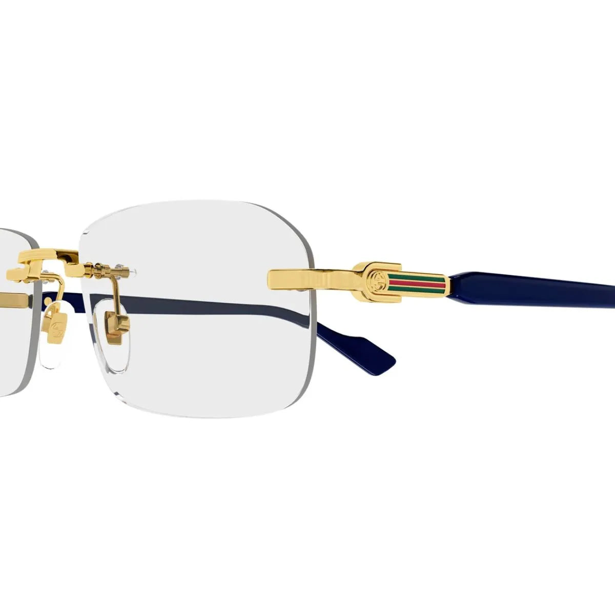 Gucci rimless prescription frame GG1221O 004 at Optorium