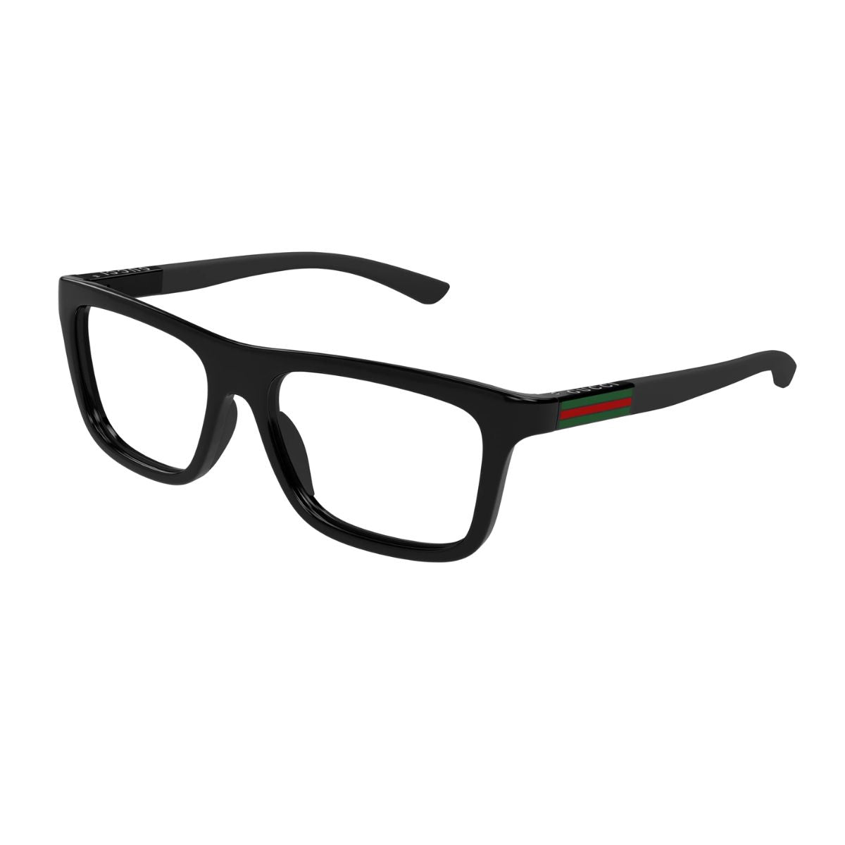 The Gucci GG1737O 001 Black Rectangle Frame offers a classic yet stylish design for men. Crafted with high-quality materials, it's perfect for prescription or fashion wear, available online at Optorium.