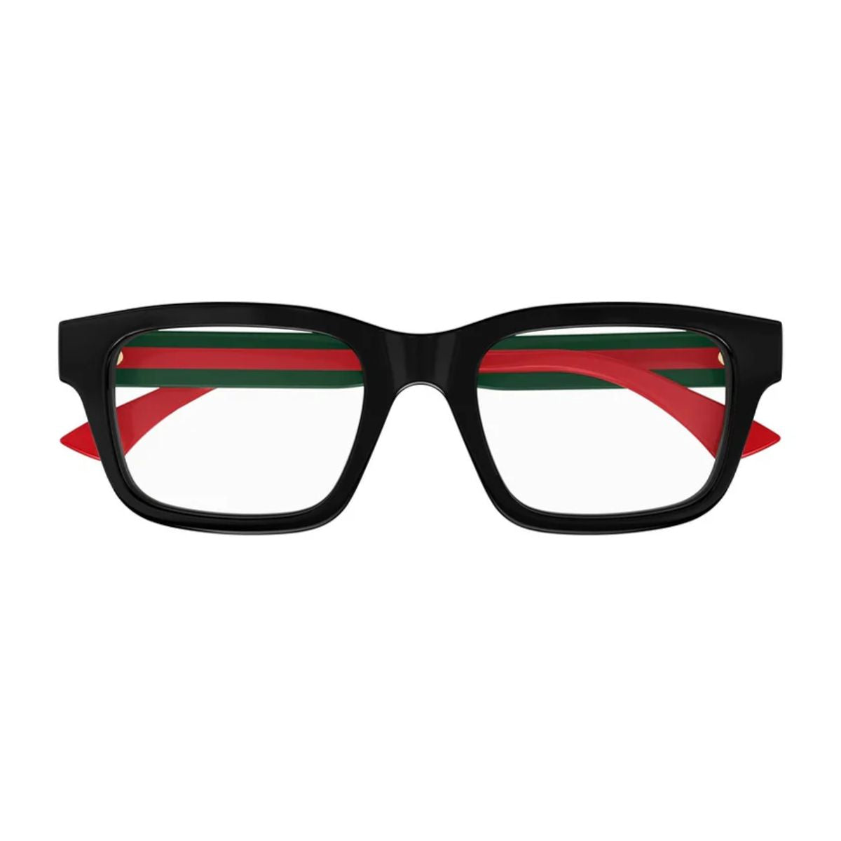 Buy Gucci GG1865O 004 premium black square optical frame for men and women, available online at Optorium.