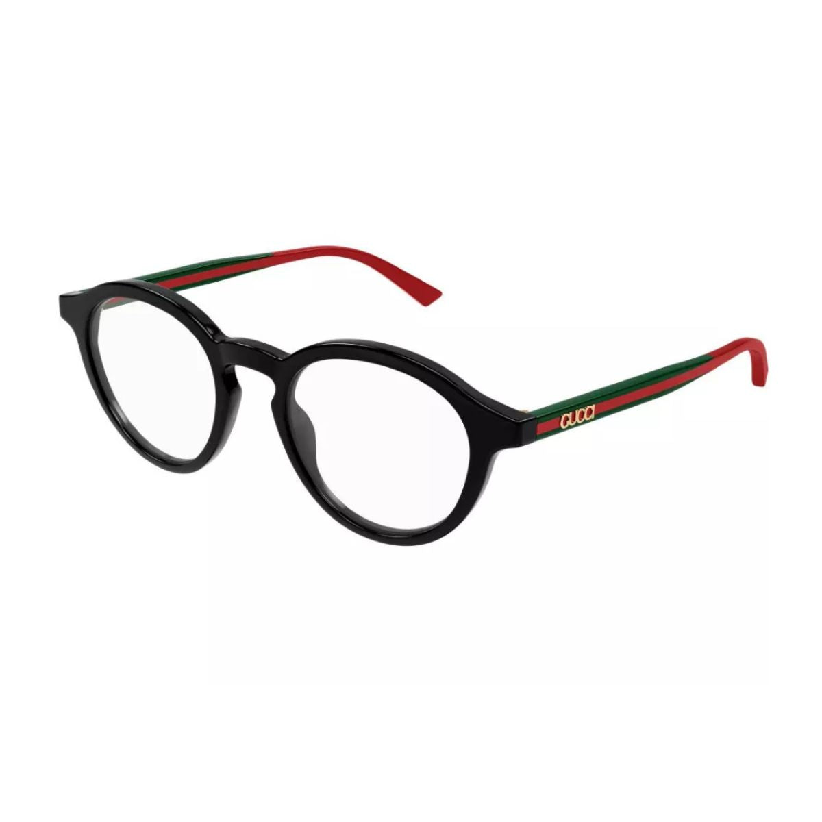 Gucci GG1871O 004 round tortoise frame for men. High-quality acetate frame with a classic full-rim style. Perfect for prescription use and fashion wear. Available online at Optorium.