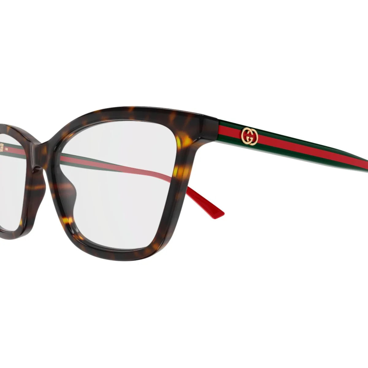 Elevate your look with Gucci GG1989O 002 cat eye glasses for women, luxury Gucci eyeglasses in high end designer frames with authentic branded detailing optorium