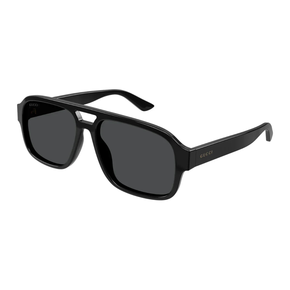 Buy Gucci Sunglasses for men GG1342SS001, classic pilot shape gucci goggles, luxury gucci shades mens, high-quality Gucci UV protection sunglasses at Optorium.